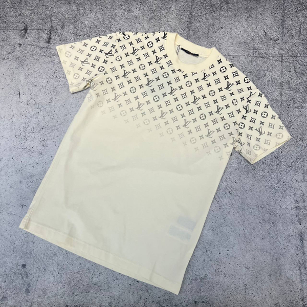 Футболка Louis Vuitton Monogram LV beige