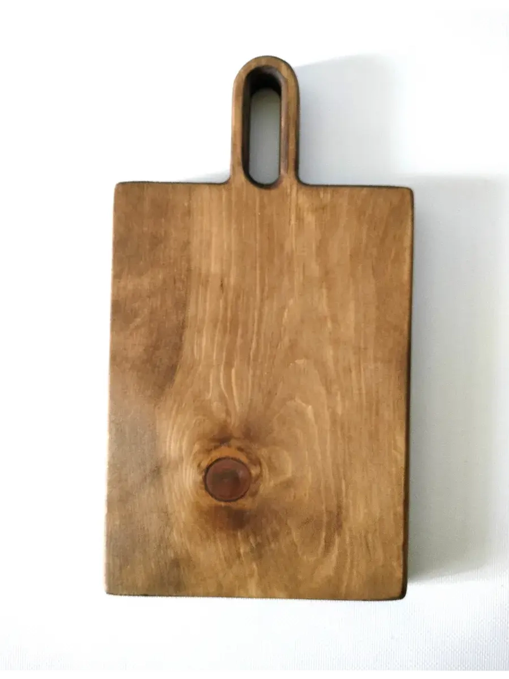 Доска разделочная из дерева сервировочная "Петля"