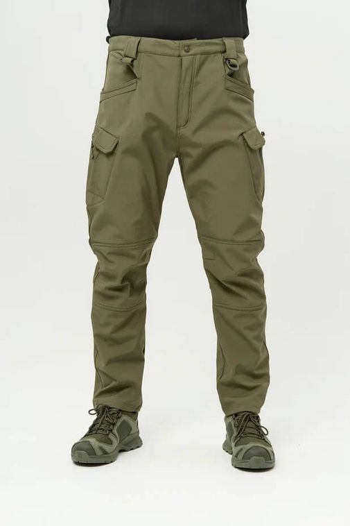 Костюм тактический утепленный Softshell Олива