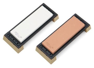 Брусок абразивный, Suehiro / New Cerax,  280 / 1500 грит, 183*63*32мм, на подставке