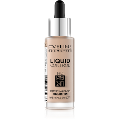 Тональная основа Eveline Liquid Control - №030 Sand Beige
