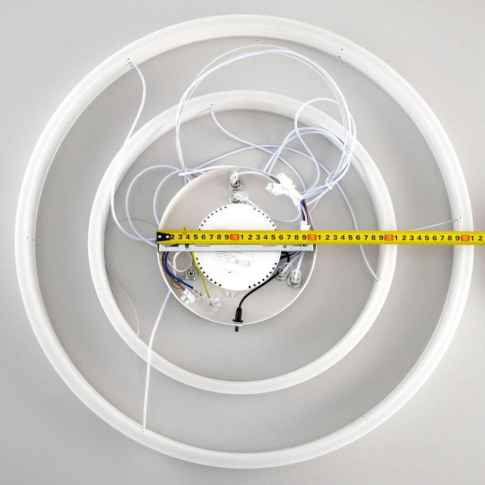 Citilux Дуэт CL719640 LED Люстра подвесная с пультом Белая