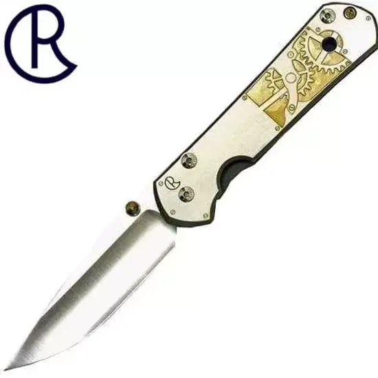 Складной нож Chris Reeve Large Sebenza L21CGGInside Time с клинком из стали CPM-S35VN, рукоять титан