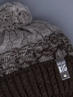 Шапка для мальчика осенняя на завязках