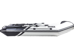 Лодка ПВХ БРОНЯ 280 Белый - чёрный