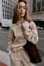 БАЗОВАЯ СВИТШОТ С КАПЮШОНОМ - ZARA