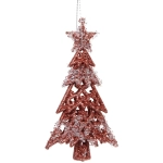 Подвеска «Сказочная ель» 14 см, Янтарь