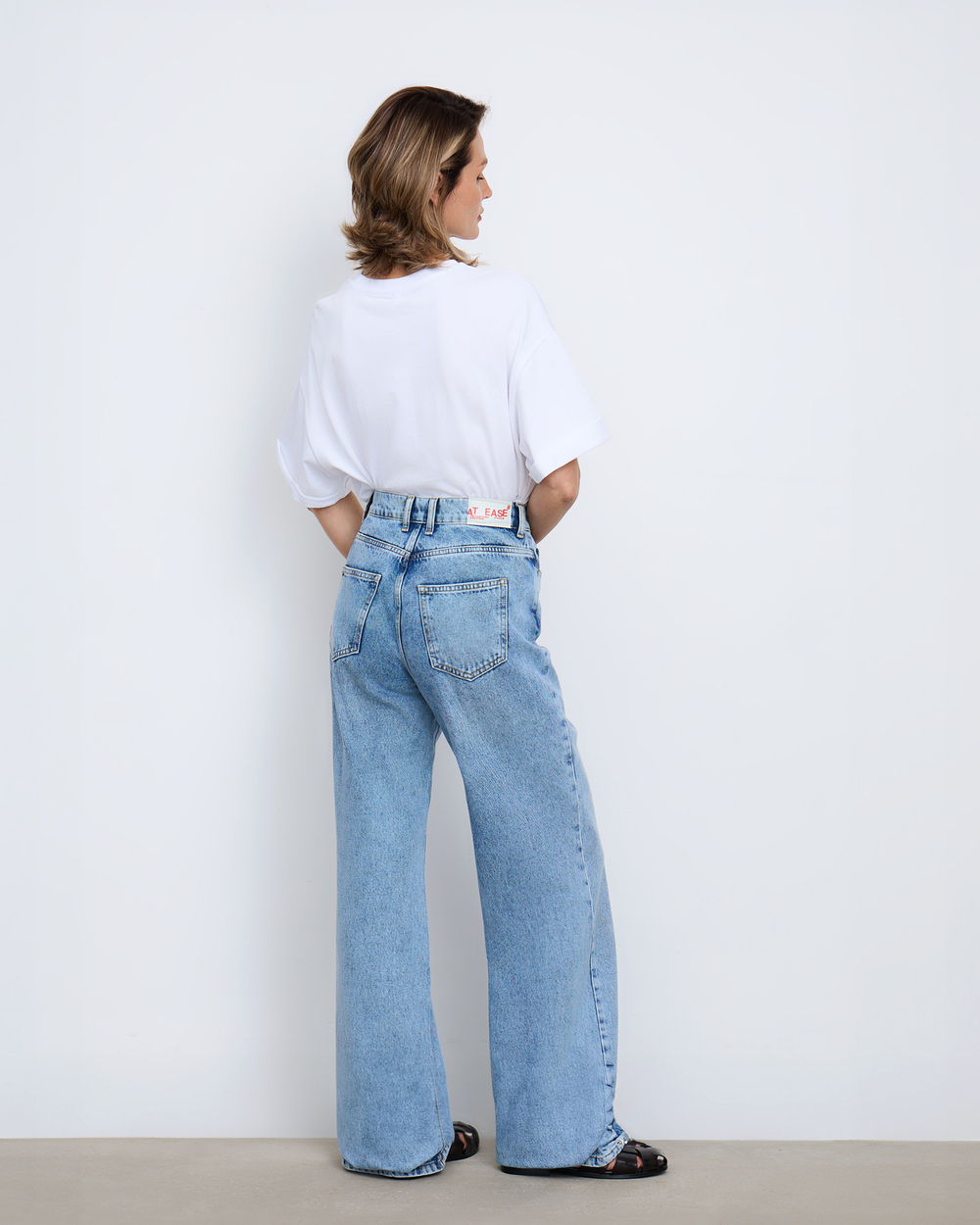 Джинсы Woman Loose Fit Jeans Blue