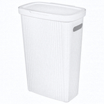 Корзина для белья "velvet", 450*290*630мм, 45л (белый)