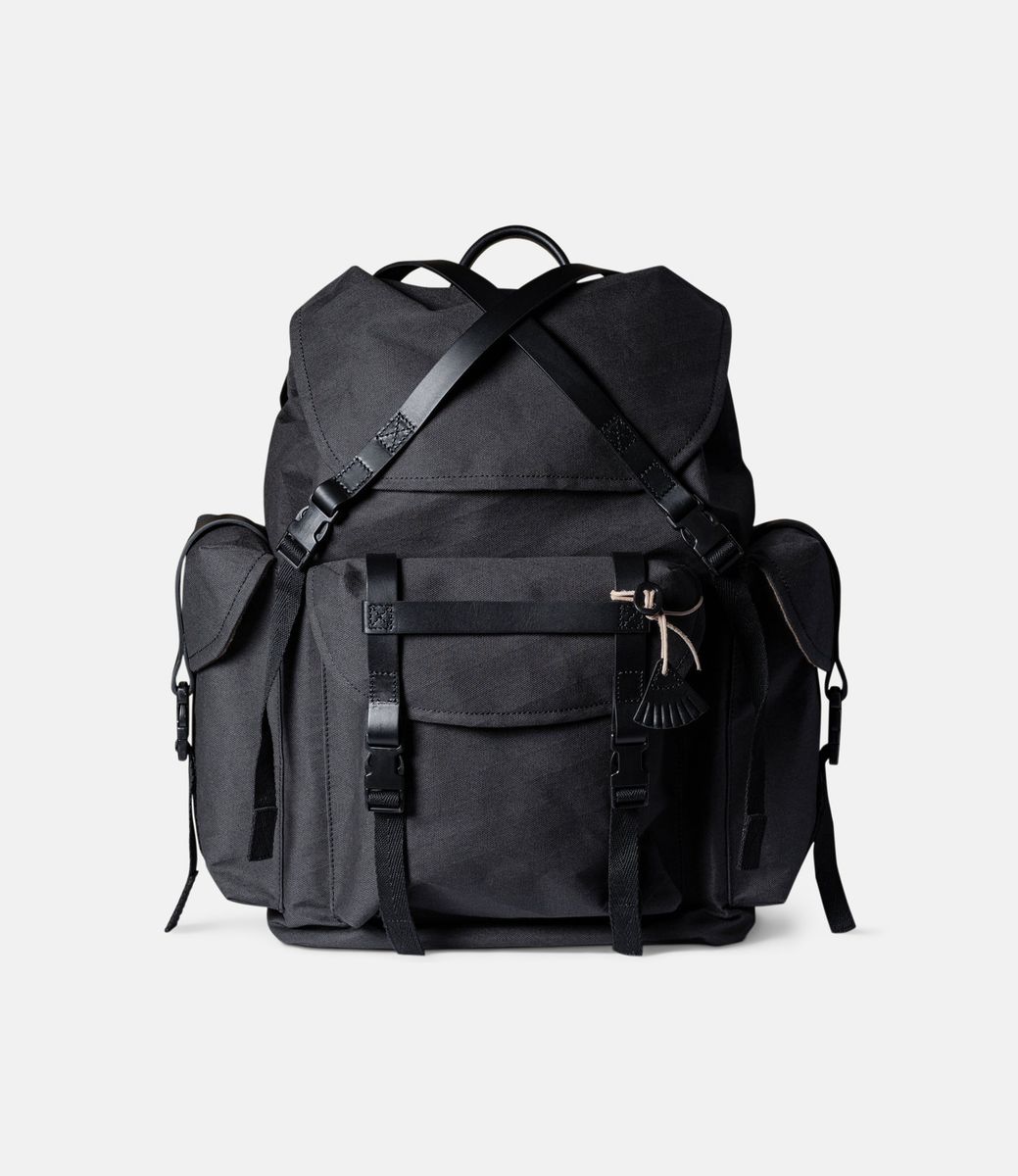 Hard Graft Berg Black Charcoal — рюкзак из ткани X-Pac