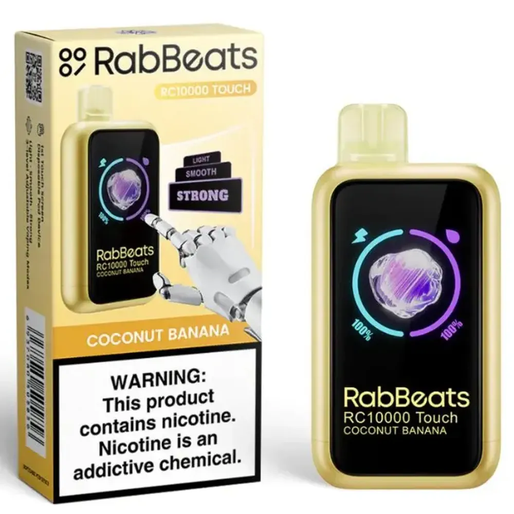 ELF BAR RabBeats RC10000 Touch - Coconut Banana (5% nic)