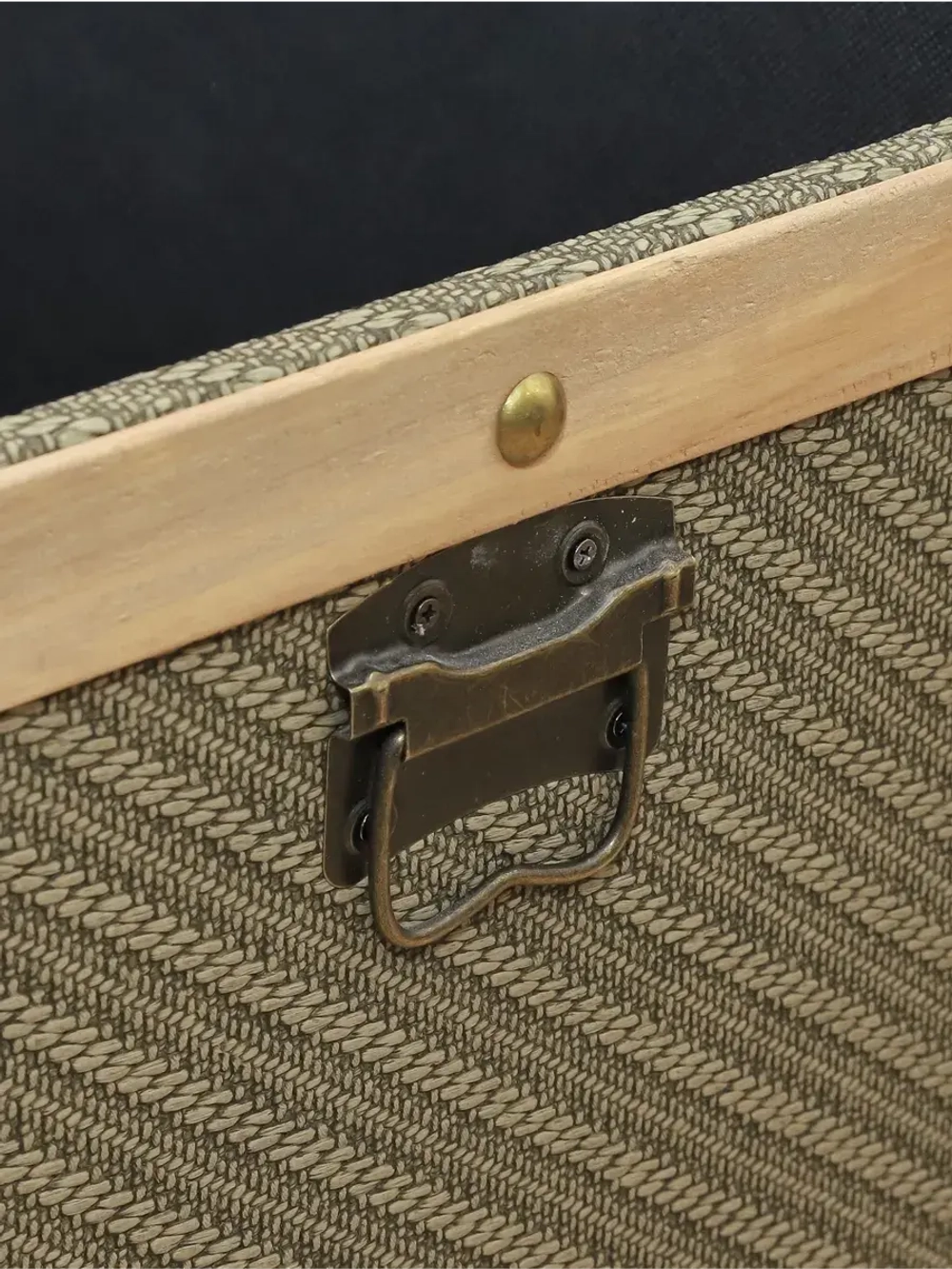 Пуфик для прихожей с ящиком 54*30*31 см