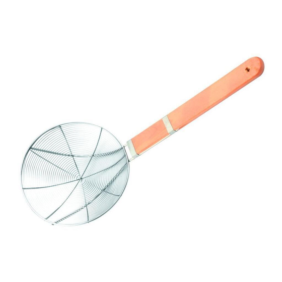 Шумовка d 20 см сетчатая с деревянной ручкой l 49 см P.L. Proff Cuisine