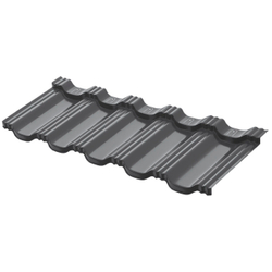 Модульная металлическая черепица AQUASYSTEM ГЁТЕБОРГ, покрытие Rooftop Шелк