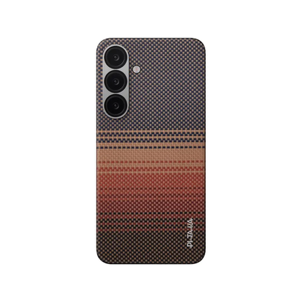 Чехол Pitaka Tactile Woven для Samsung Galaxy S25, Sunset