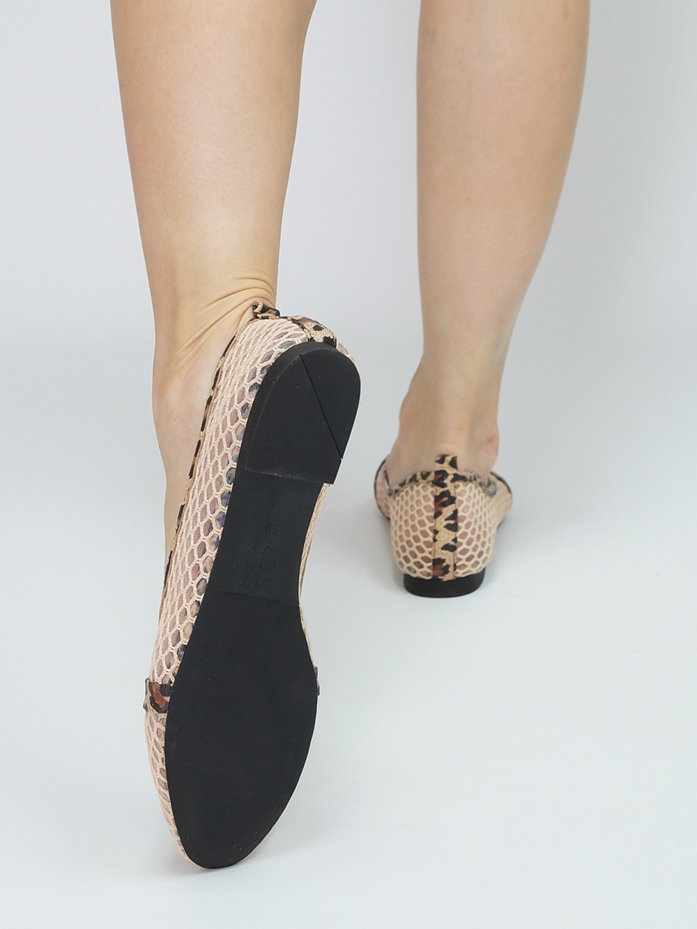 Балетки женские летние натуральная кожа