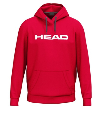 Мужская теннисная кофта Head Club Original Hoodie - красный