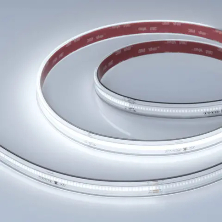 Светодиодная лента герметичная SPI-COB-PS-X378-14mm 24V White6000-PX63-BPT (7 W/m, IP67, 5m) (Arlight, бегущий огонь) 041741