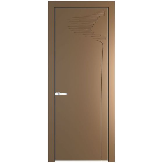 Profil Doors 25PA перламутр золото профиль серебро