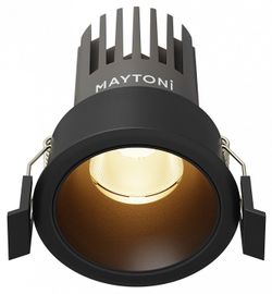 Встраиваемый светильник Maytoni  DL115-10W-3K-B