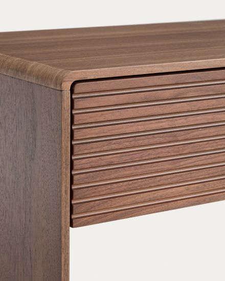 Буфет Norlen с 2 ящиками и полкой из орехового шпона 120 x 81 см