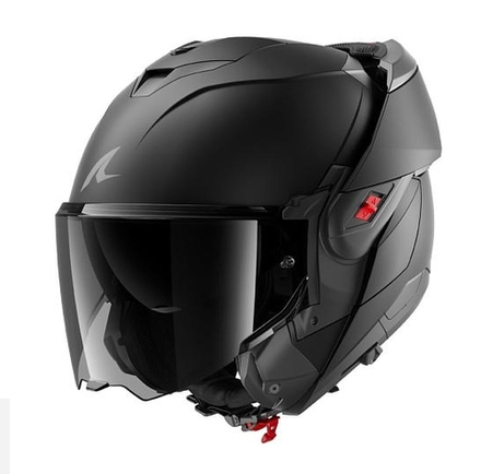 Шлем модуляр Shark OXO DARK SHADOW Mat Black, XL