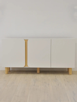 Дизайнерская тумба Ола 3 двери на ножках, 150х40х75 см