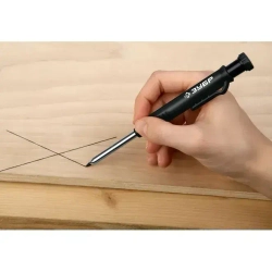 Автоматический строительный карандаш ЗУБР черный, HB, 6 сменных грифелей 06311-2