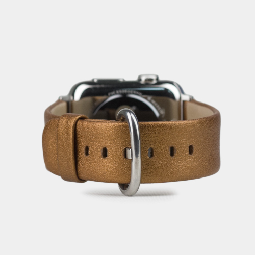 Ремешок для Apple Watch 40/41/42 mm из кожи теленка, медного цвета