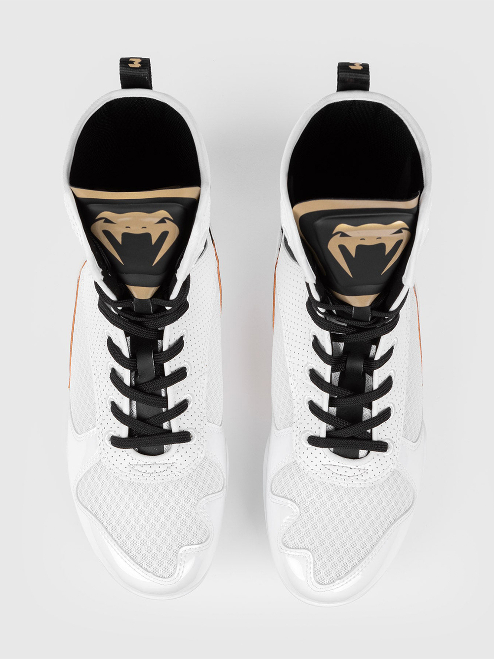 Боксерки Venum Elite White/Black-Gold
