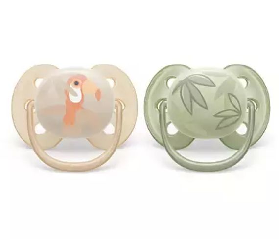 Əmzik\ ultrasoft soother, 0-6m, deco boy, 2-pack