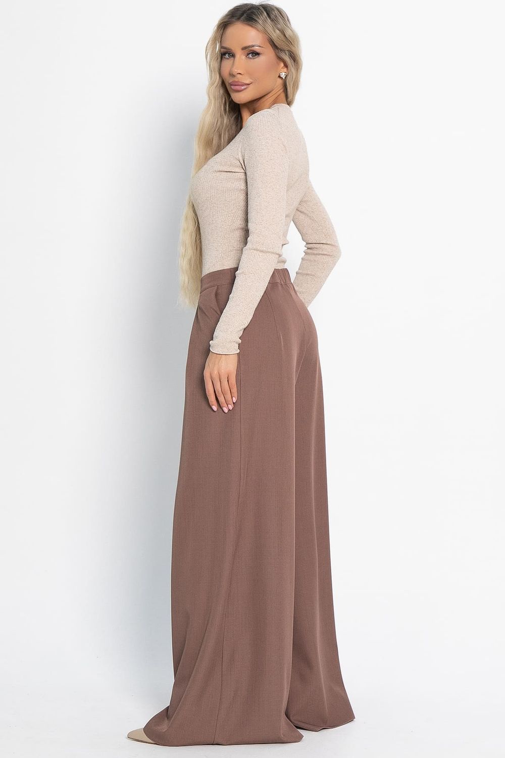 Брюки Безусловный приоритет (молочный шоколад) Б15036-5М LT Collection