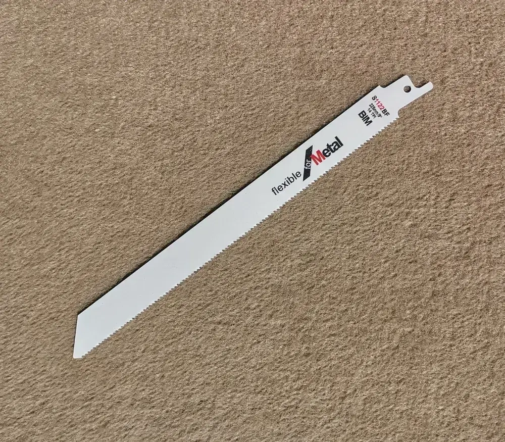 Полотно сабельное по металлу S1122BF, 10шт, длина 225 мм, шаг 1,8мм (14TPI).