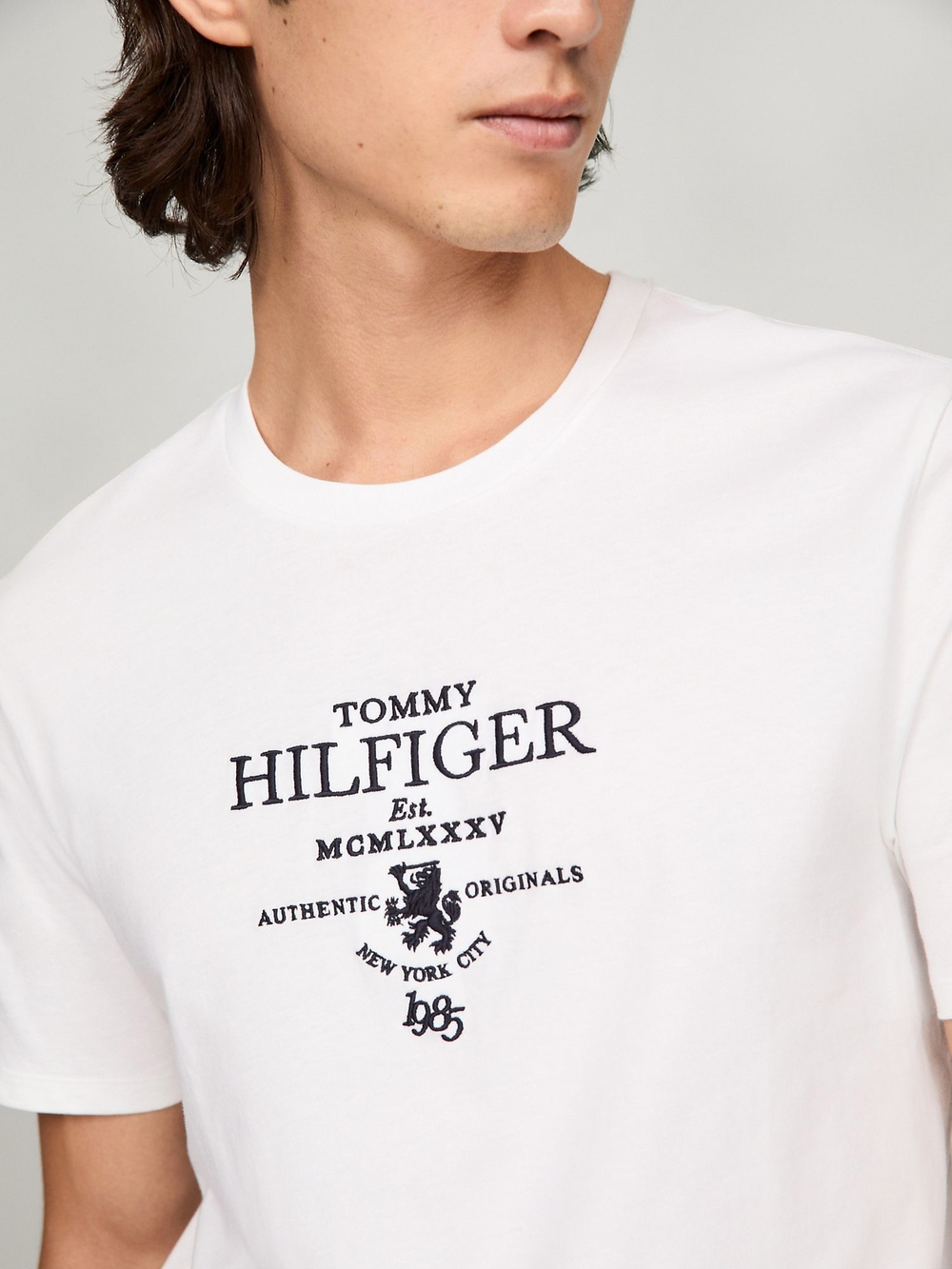 Футболка Tommy Hilfiger Tommy Heritage Logo Optic White