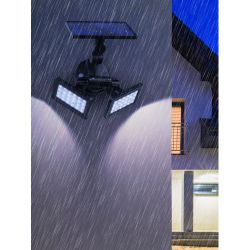 ERAFS020-42 ЭРА Фасадный светильник с двумя световыми панелями c выносной солн. бат., 2х50 LED, 600l