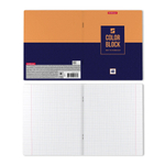Тетрадь 48л., А5, клетка, Erich Krause "Color Block", скрепка, мелованный картон