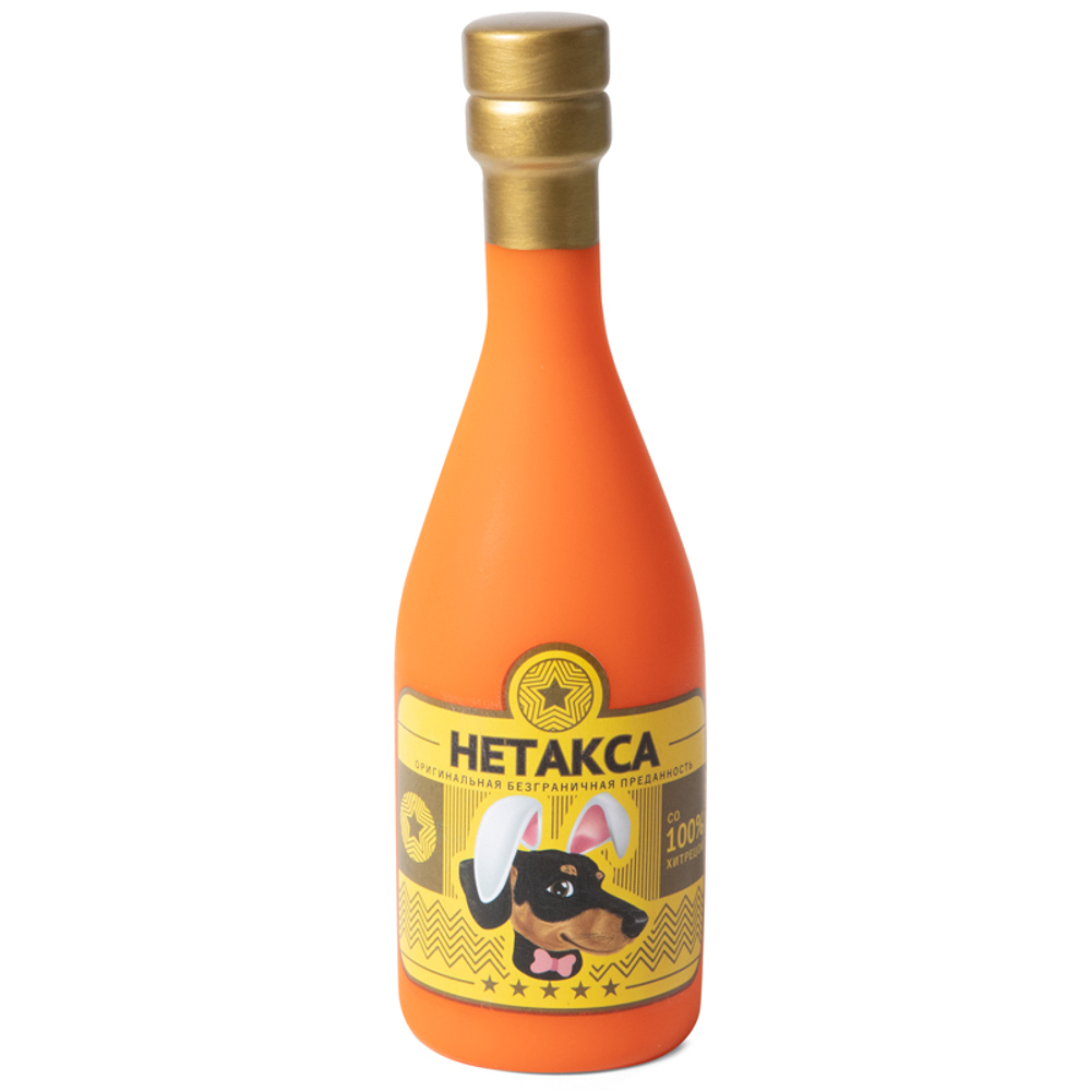 TRIOL Игрушка для собак "Бутылка - Нетакса", 215мм