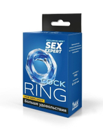 Прозрачное эрекционное кольцо в форме гайки (Цвет: прозрачный)