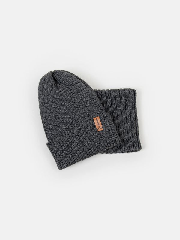 Шапка тыква из смесовой шерсти однослойная 