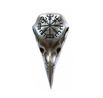 Скандинавский Амулет Череп ворона Символ защиты от врагов МОС-13