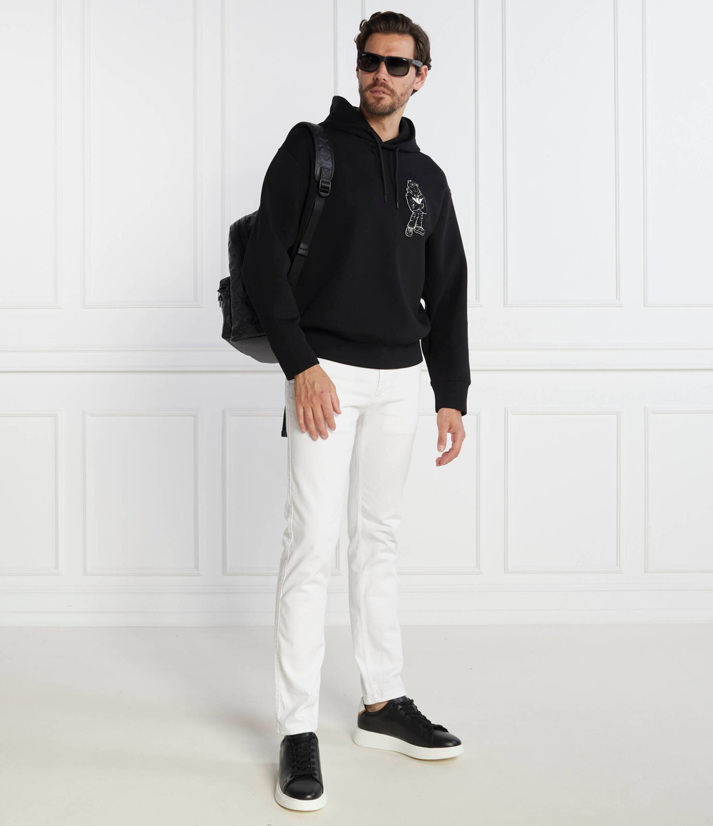 Худи Emporio Armani - черный(6R1MG9 1JHSZ)