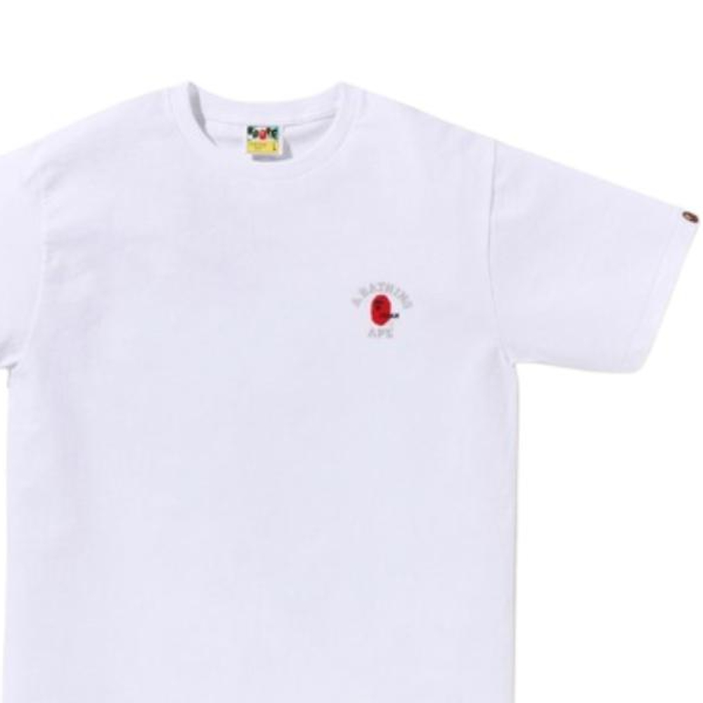 A Bathing Ape Bathing Ape Футболка Cotton Embroidered Pattern Regular 1l72 110 031