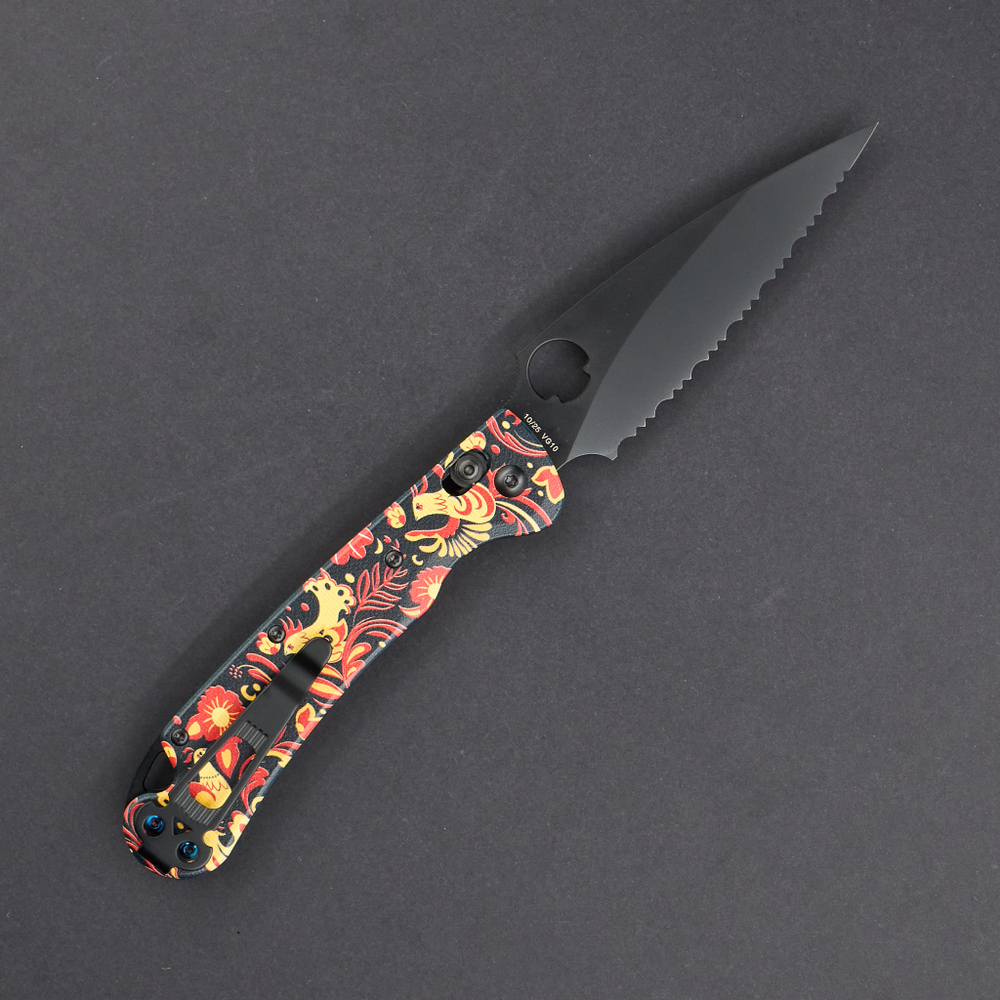 Sting Slim Khokhloma Serrated