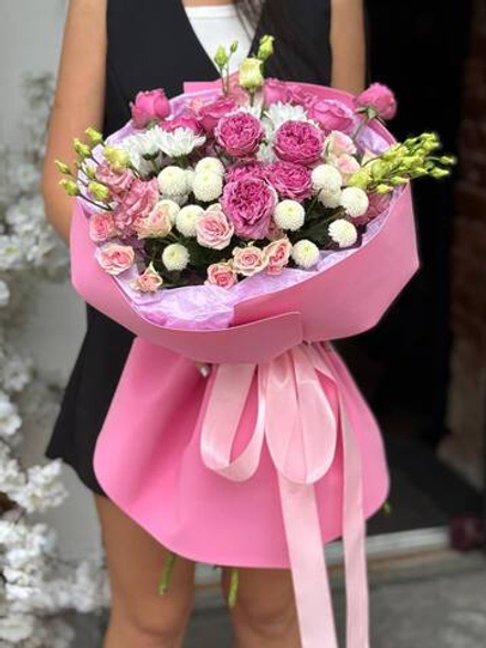 Букет розовый