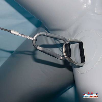 Пневмокаркасная всесезонная палатка «Комфорт» 5×3×2,5 м — из ПВХ, камуфляж