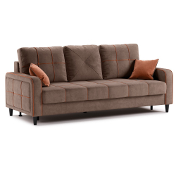 Диван кровать Черри, Коричневый