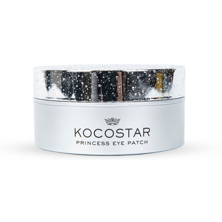 KOCOSTAR | Гидрогелевые патчи для глаз( 60 патчей/30 пар) (Серебро) / Princess eye patch Silver, (90 г)