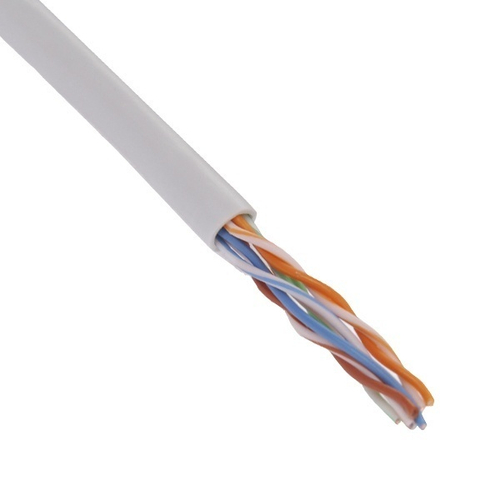 Кабель витая пара неэкранированный U/UTP 4х2х24AWG cat 5e solid серый [305м] ITK (провод для интернета) LC1-C5E04-111