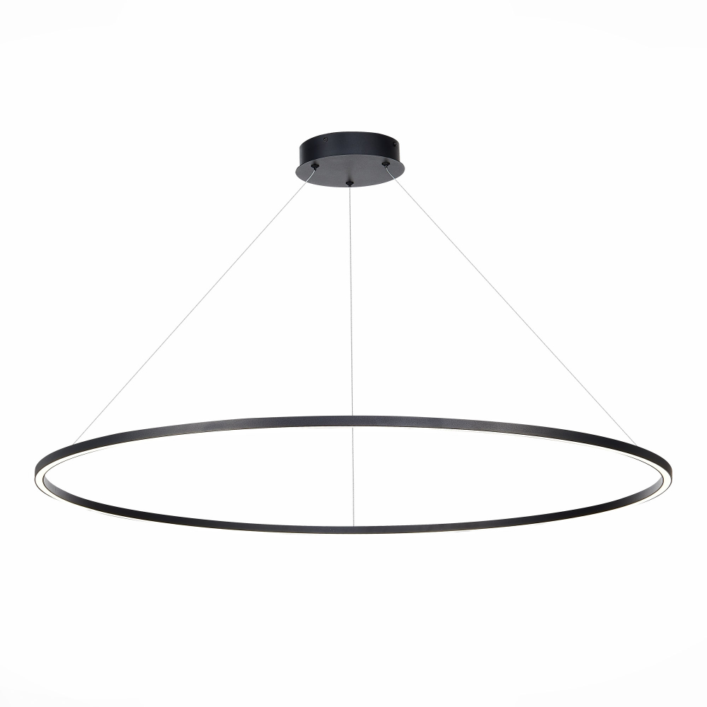 ST605.403.57 Cветильник подвесной SMART ST-Luce Черный/Белый LED 1*57W 2800-6500K