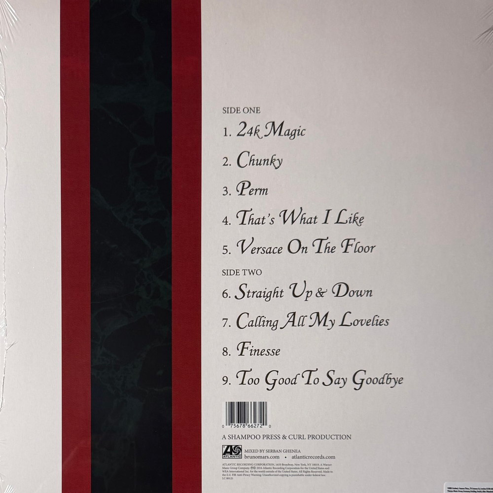 Виниловая пластинка Bruno Mars ‎– XXIVK Magic LP